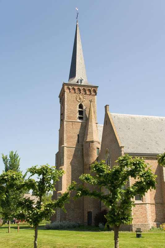 De kerk van Dreischor