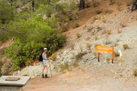 Cyprus, Madari ridge trail, begin 3de etappe.
