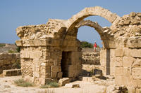 Cyprus, Pafos, het kasteel Saranda Kolones