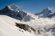 5958.jpg De Wetterhorn (links) en de Schrechhorn (rechts)