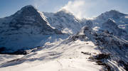 5998.jpg Eiger, Mönch en Jungfrau gezien vanaf de top van de Mänlichen.