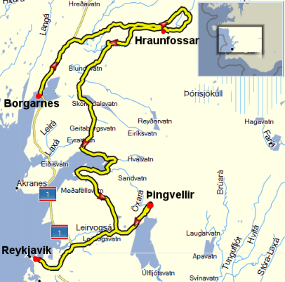 route 6 juli 2012