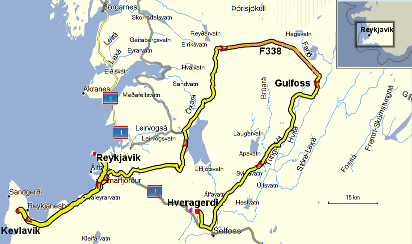 route 8 juli 2012